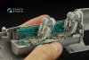Quinta Studio QD32121 MiG-21UM 3D-Printed & coloured Interior on decal paper (Trumpeter) 1/32